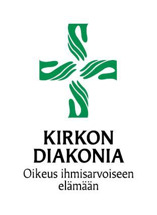 Kirkon diakonian logo. Lähde: Evl.fi